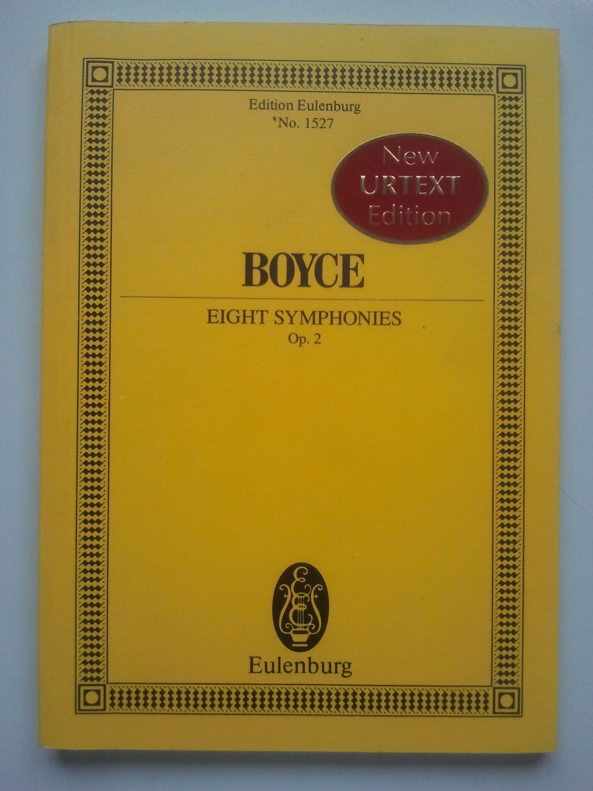 8 Symphonies op. 2: Orchestra Partition d'étude