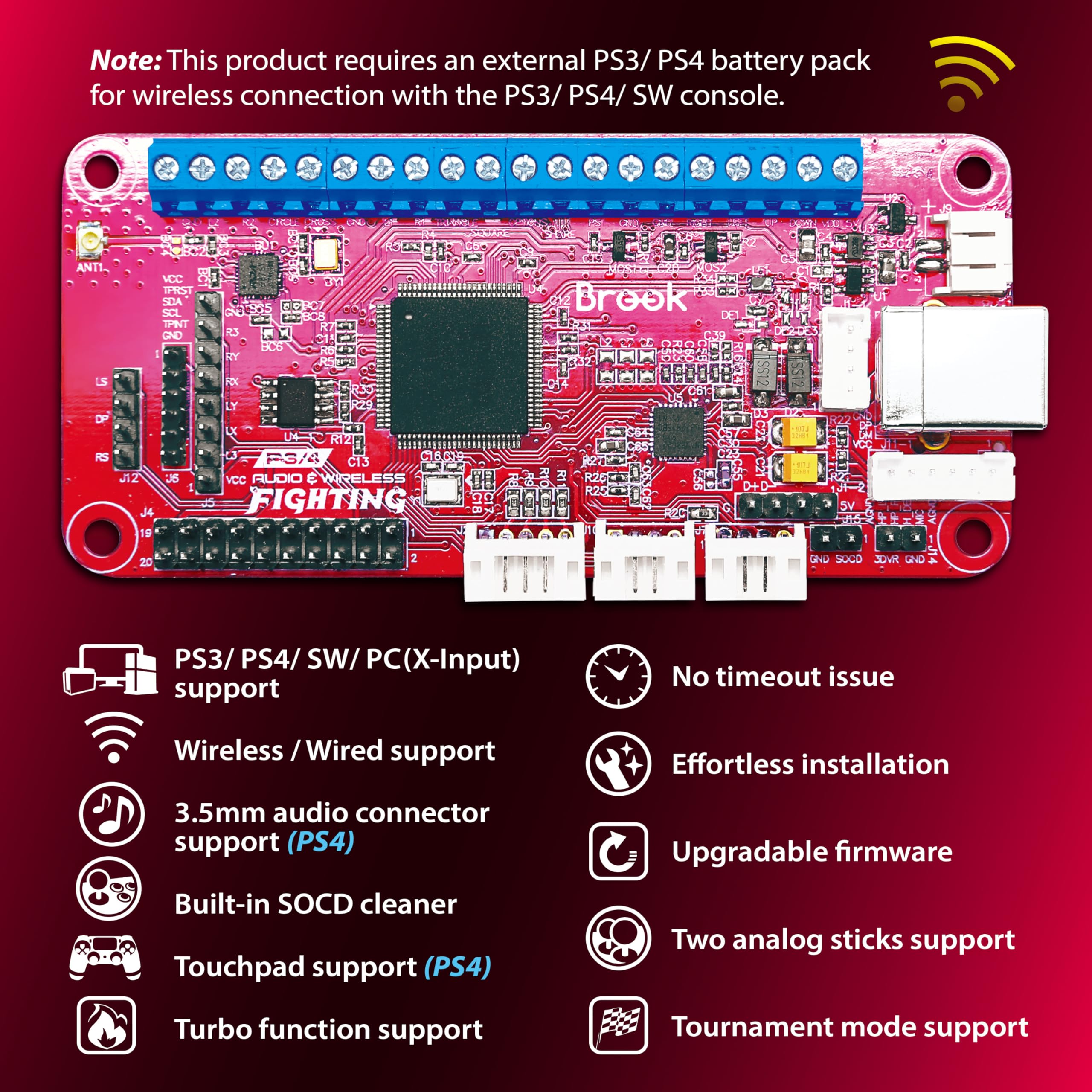 Amazon.co.jp: Brook Wireless Fighting Board ワイヤレス