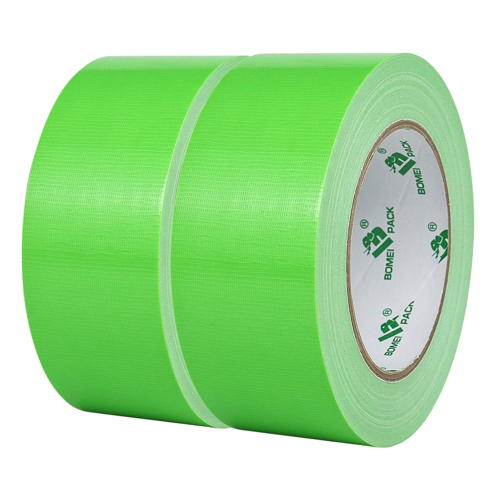 Image of BOMEI PACK 1Pack 4inch Duct Tape Heavy Duty Waterproof Light Green 9Mil
