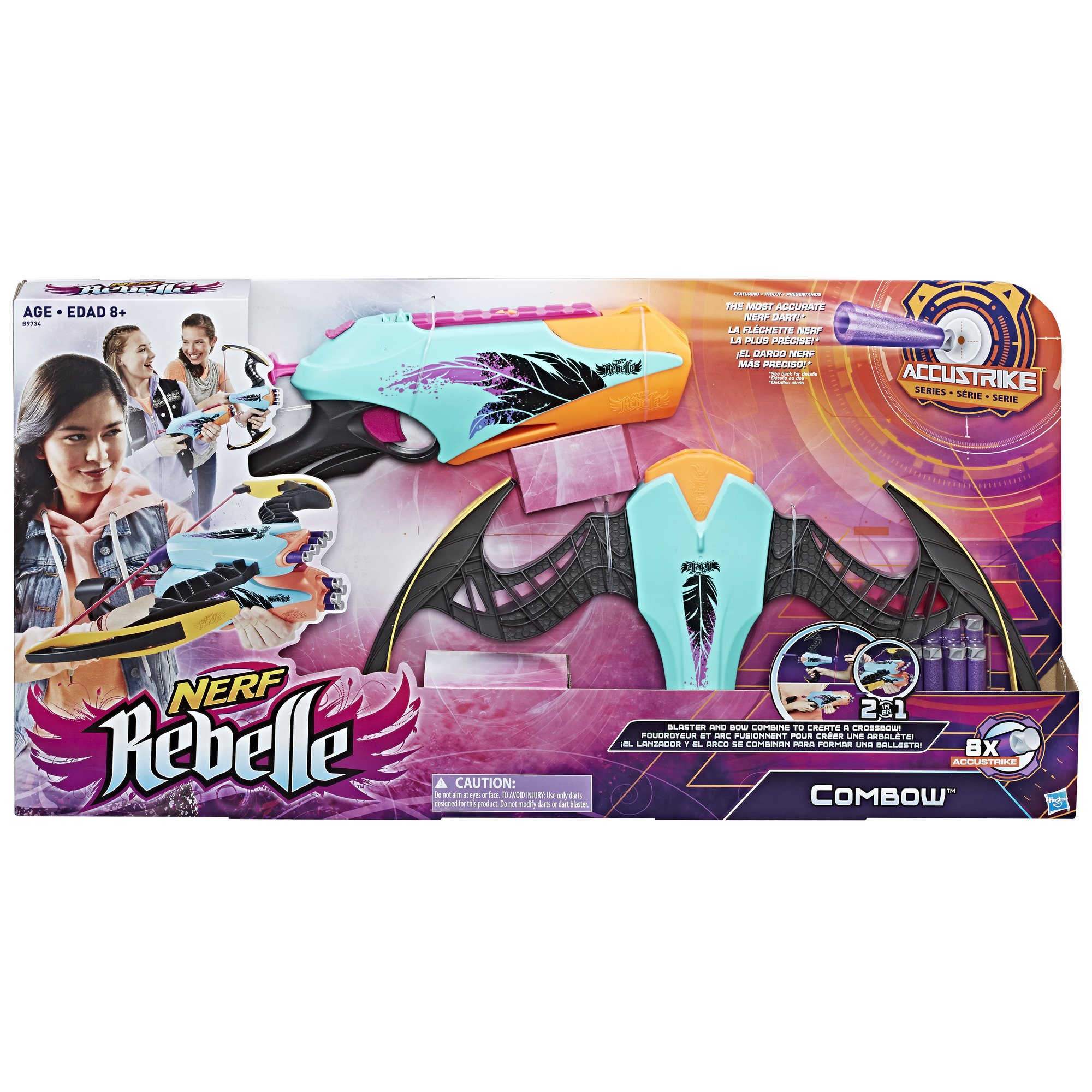 Nerf Rebelle Combow : Amazon.sg: Toys