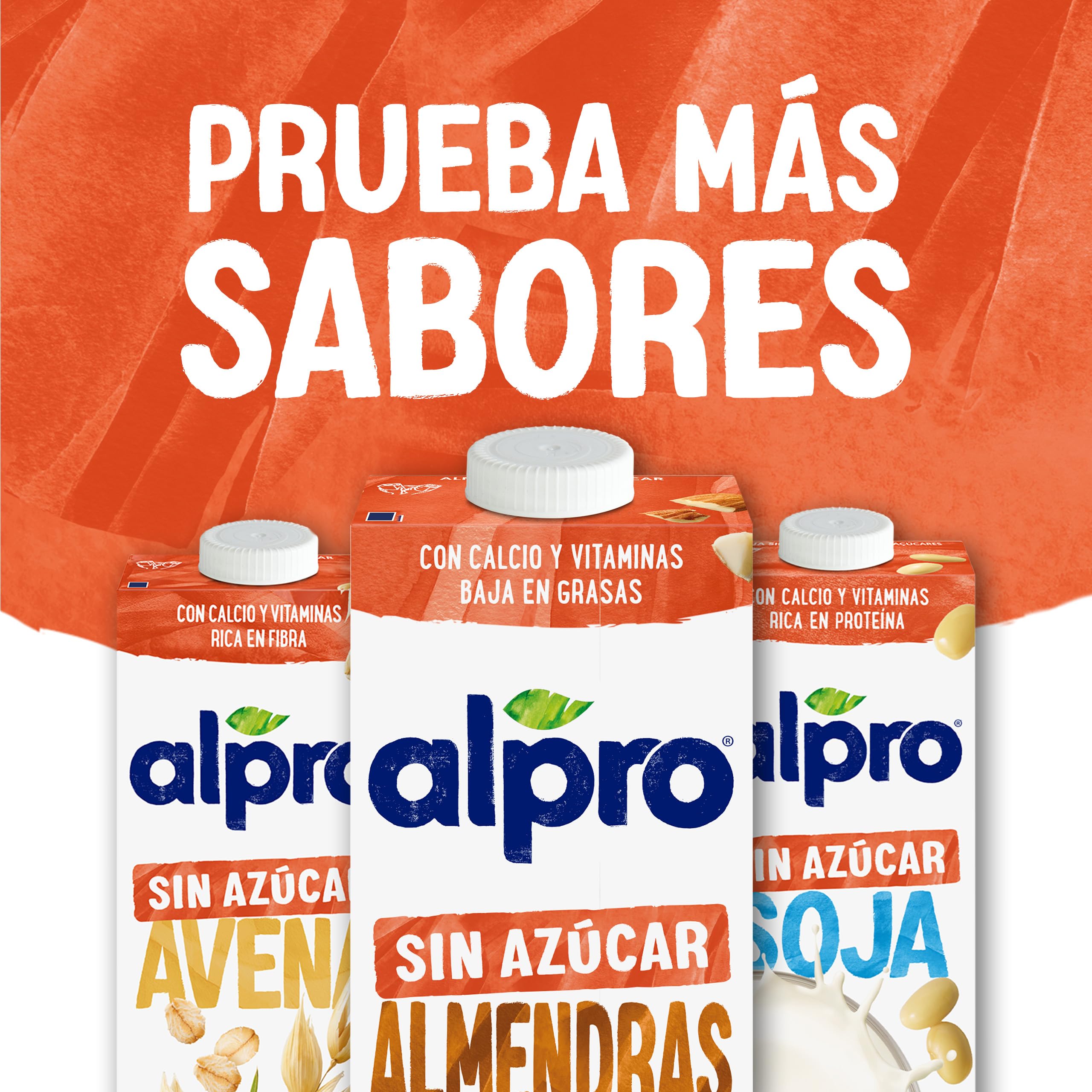 Alpro Bebida Vegetal de Coco sin Azúcar 8x1L