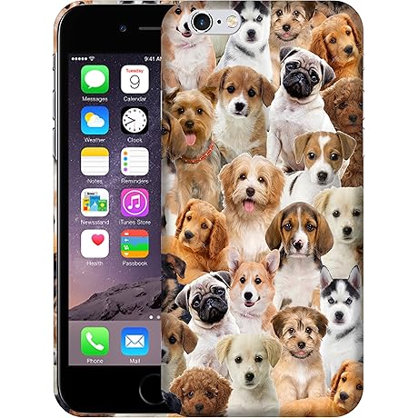 SM Cases iPhone 6, iPhone 6s Case for Dog Lovers - Dogs...