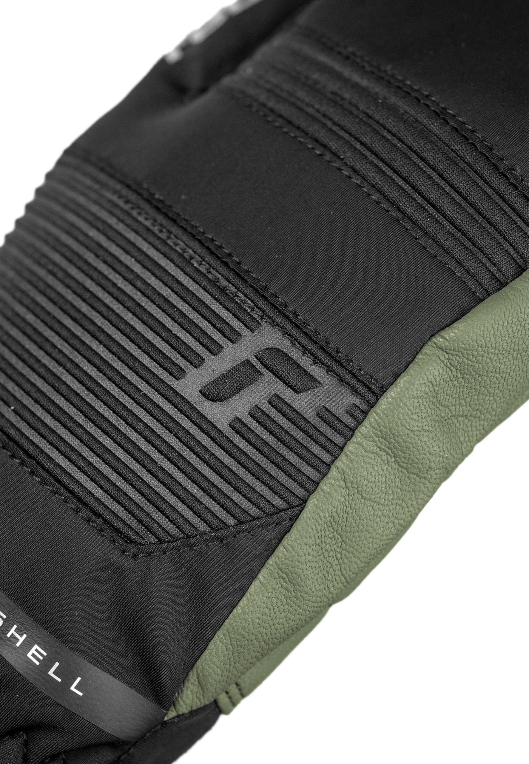 Reusch Andy R-Tex XT Lobster - Guantes de esquí Unisex con Aislamiento R-Loft con Palma de Piel de Cabra, Impermeables, Resistentes al Viento, Transpirables, para Hombre y Mujer