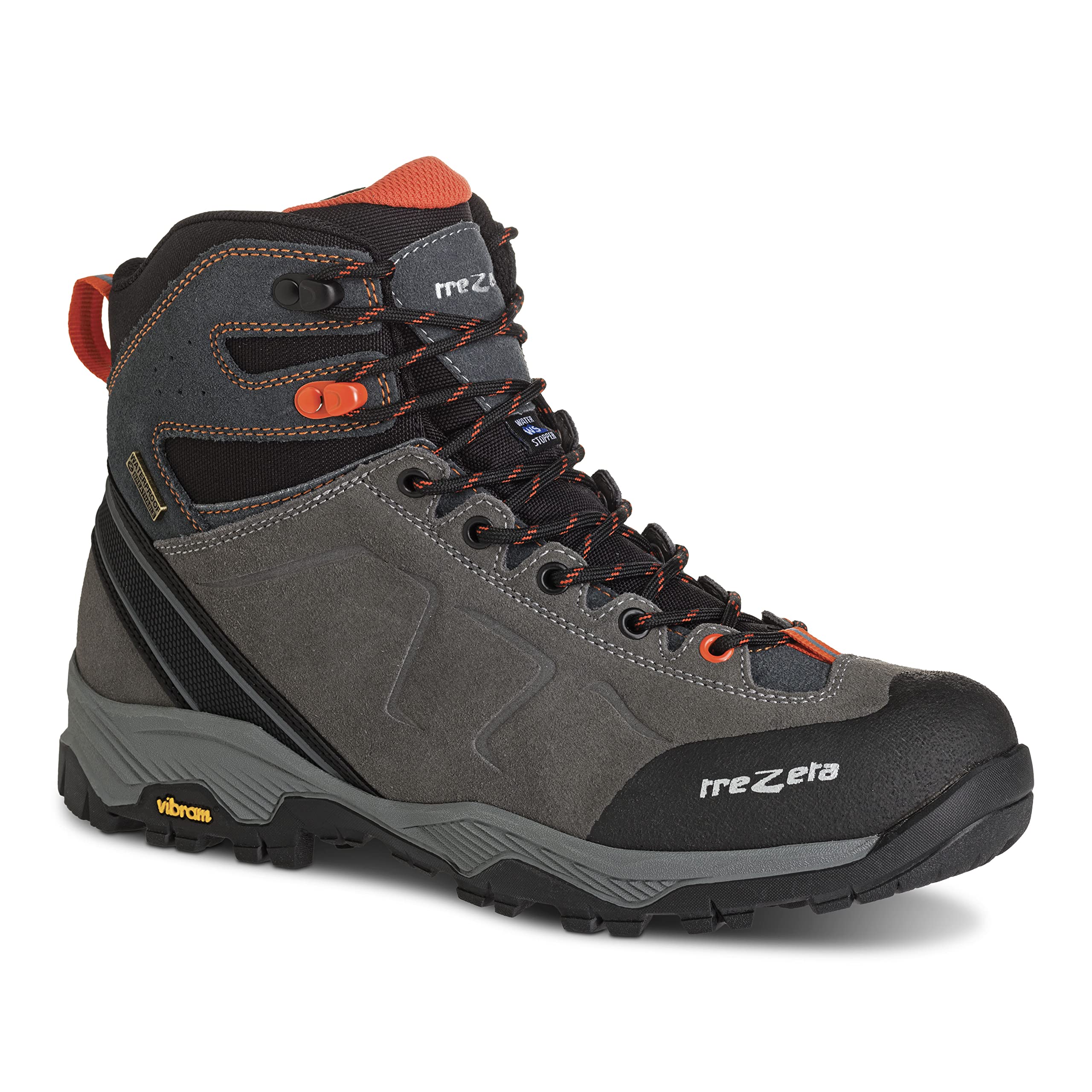 Trezeta 010722230 DRIFT WP Hiking shoe Male DARK GREY ORANGE UK 9.5