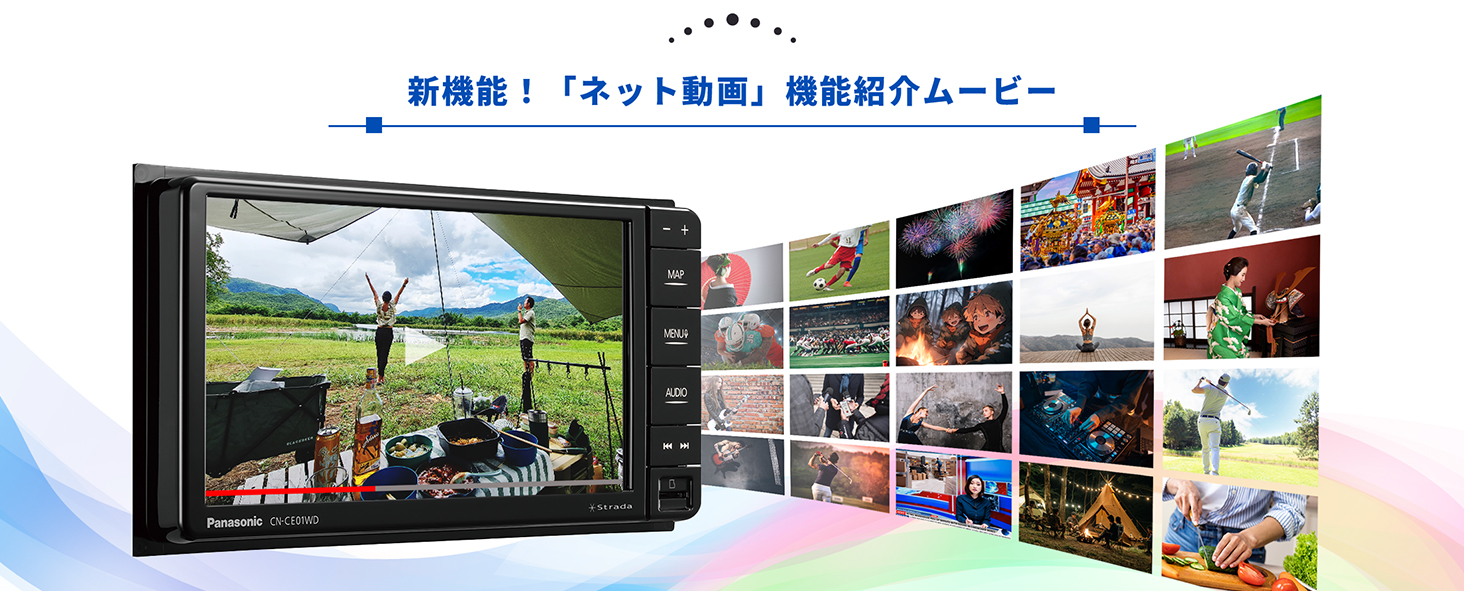 Amazon.co.jp: Panasonic Strada CN-CE01WD Car Navigation System, 7