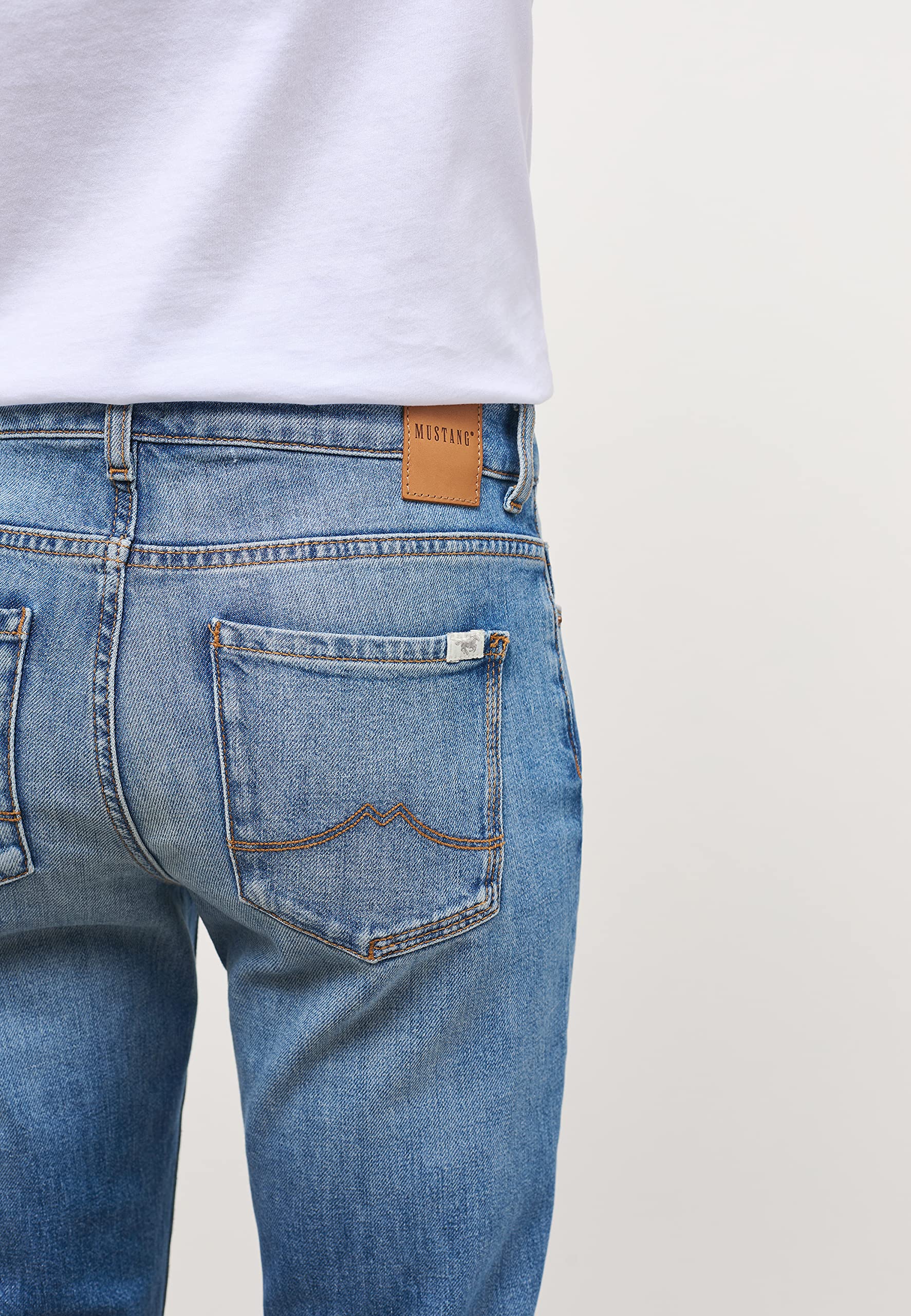 MUSTANG Estilo Crosby Relaxed Straight - Jeans Mujer