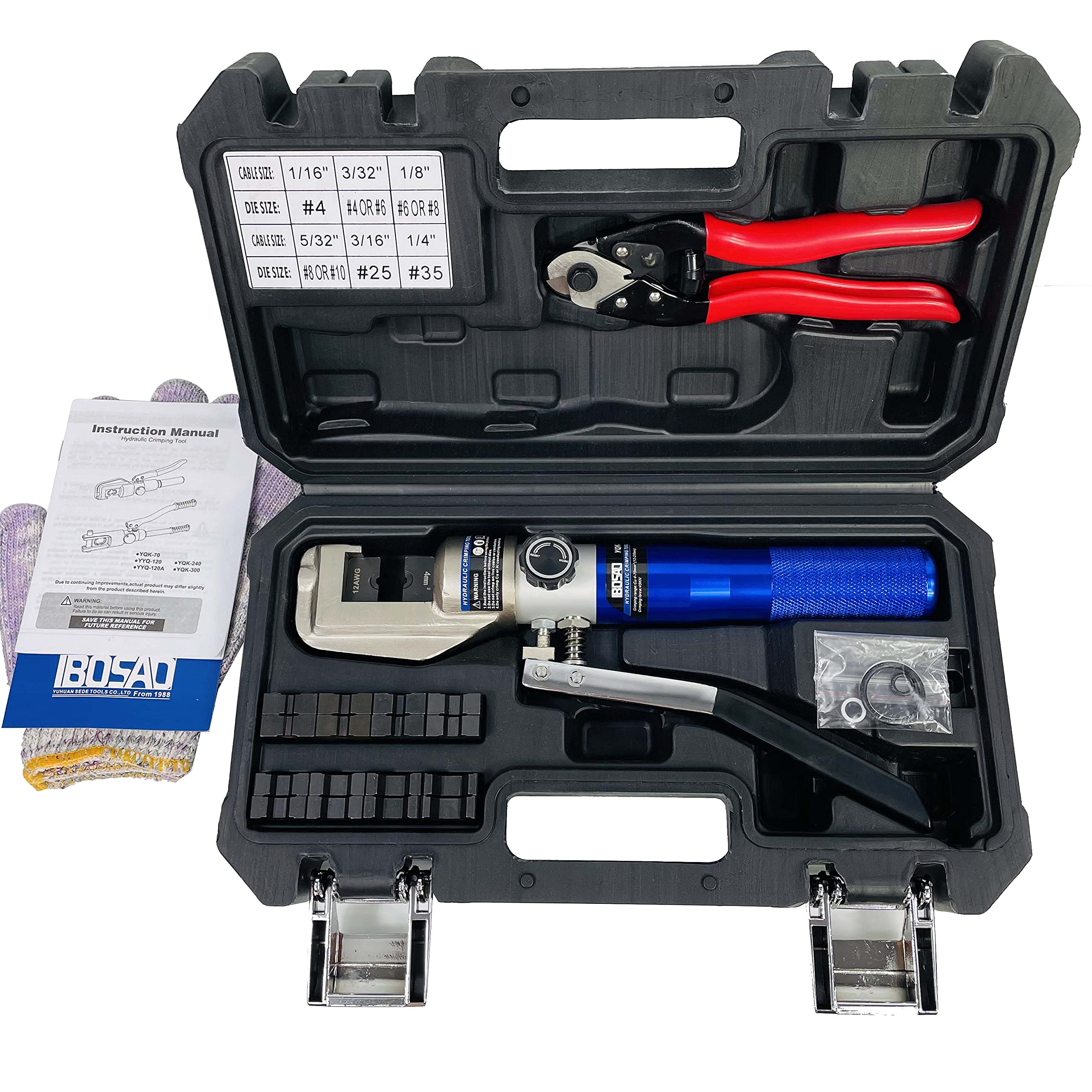 Tube Expander, HVAC Tools, Portable Steel Manual Tube Expander Pipe Swaging Expander Hand Expanding Tool