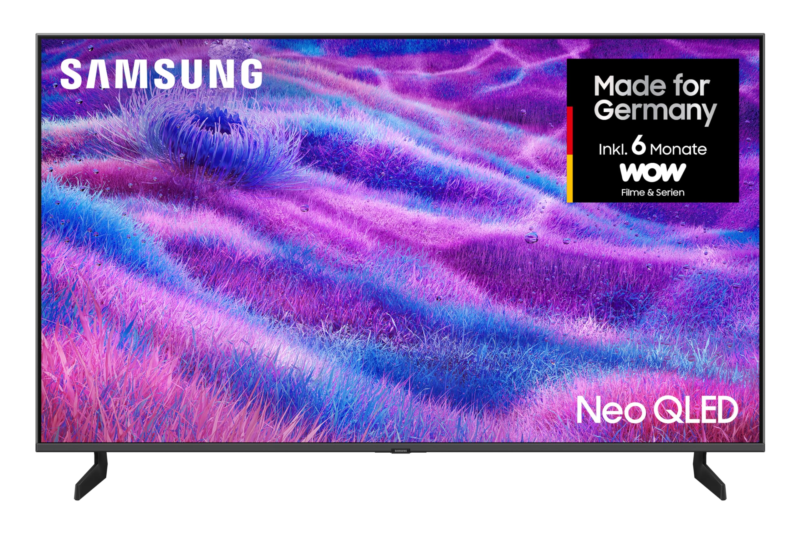 Samsung Neo QLED 4K QN80F 50 Zoll (125 cm) Mini LED Fernseher, NQ4 AI Gen2 Prozessor, Quantum Matrix Technology Core, 4K Upscaling, Dolby Atmos, Knox Security, Samsung Vision AI Smart TV