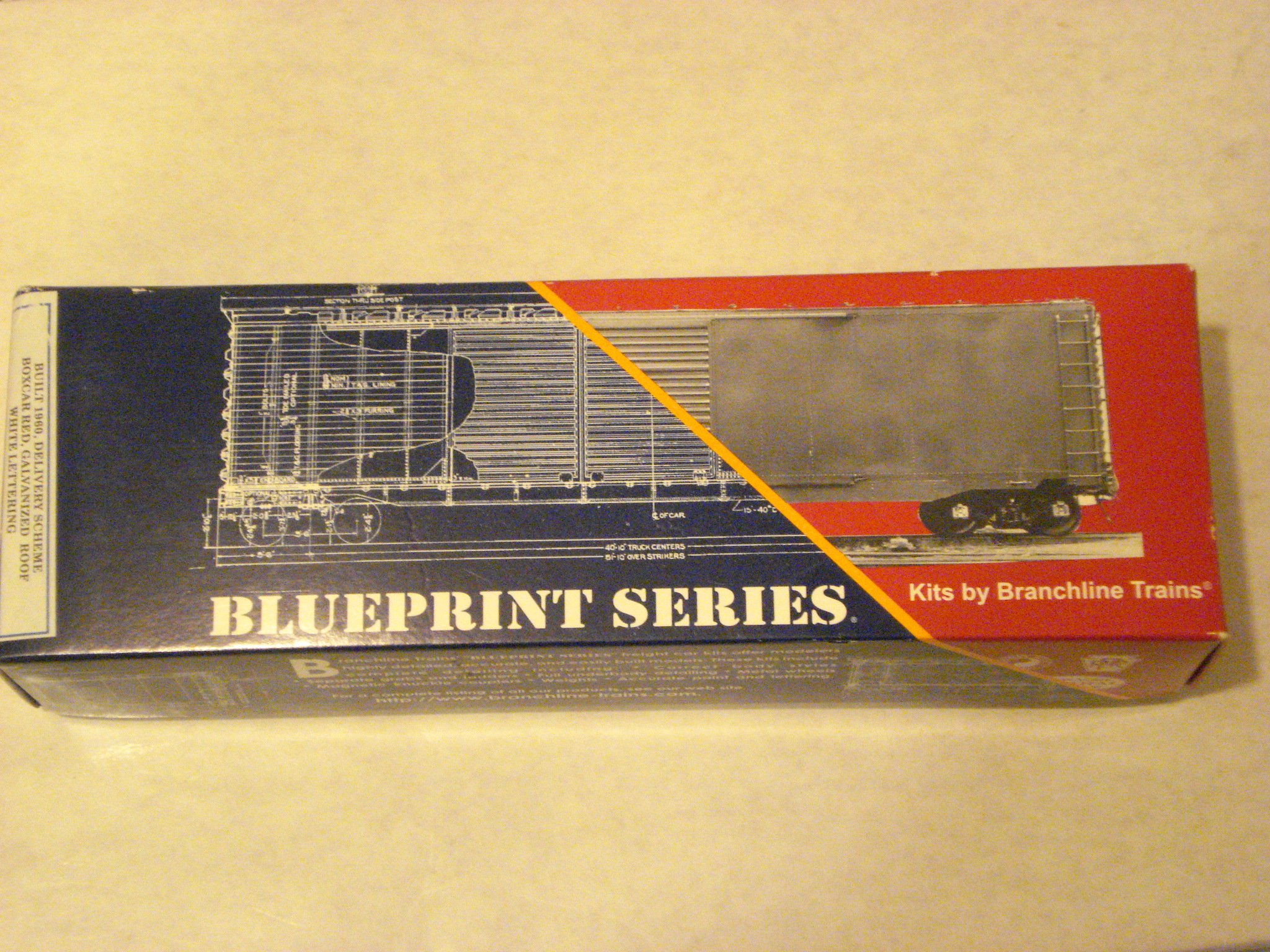 Athearn N 50' PS-1 Plug Door Smooth Side Box T&P #781322, ATH18844