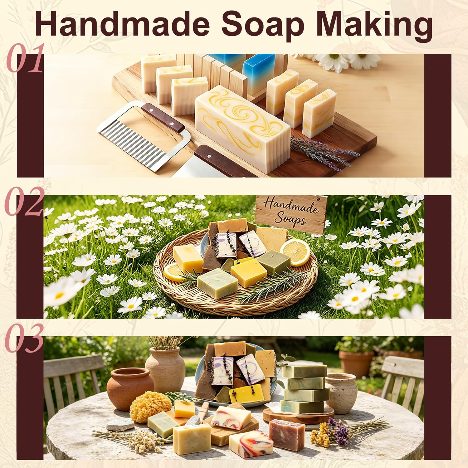 Hovacota Soap Making Kit for Adults DIY Soaps, DIY Soap Making Supplies Kits with Induction Cooker, Natural Soap Base, 9 Essential Oils, 9 Dyes, 3 Soap Molds, Packing and Supplies for Begineers