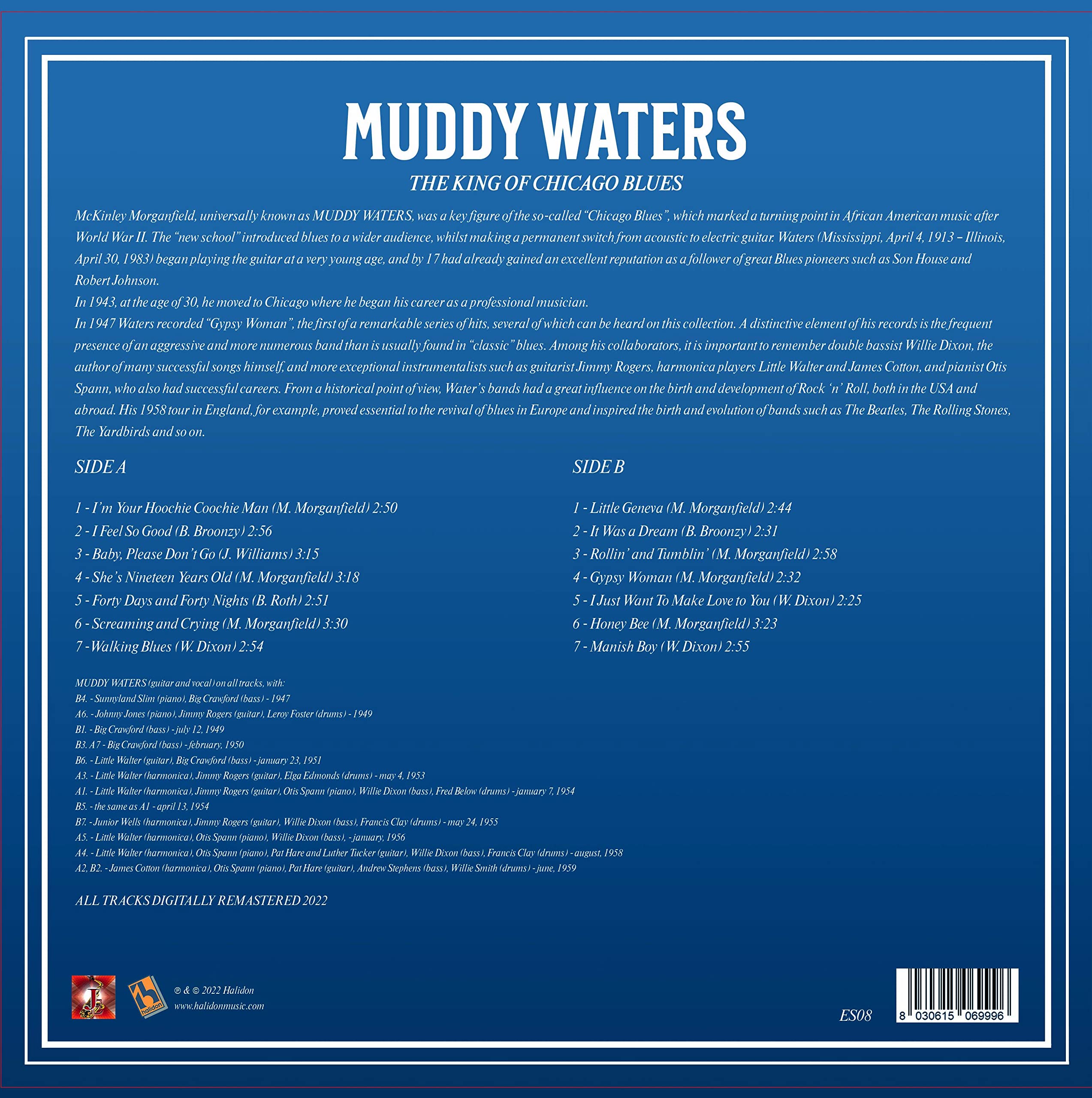 Vinile Muddy Waters – The King of Chicago Blues