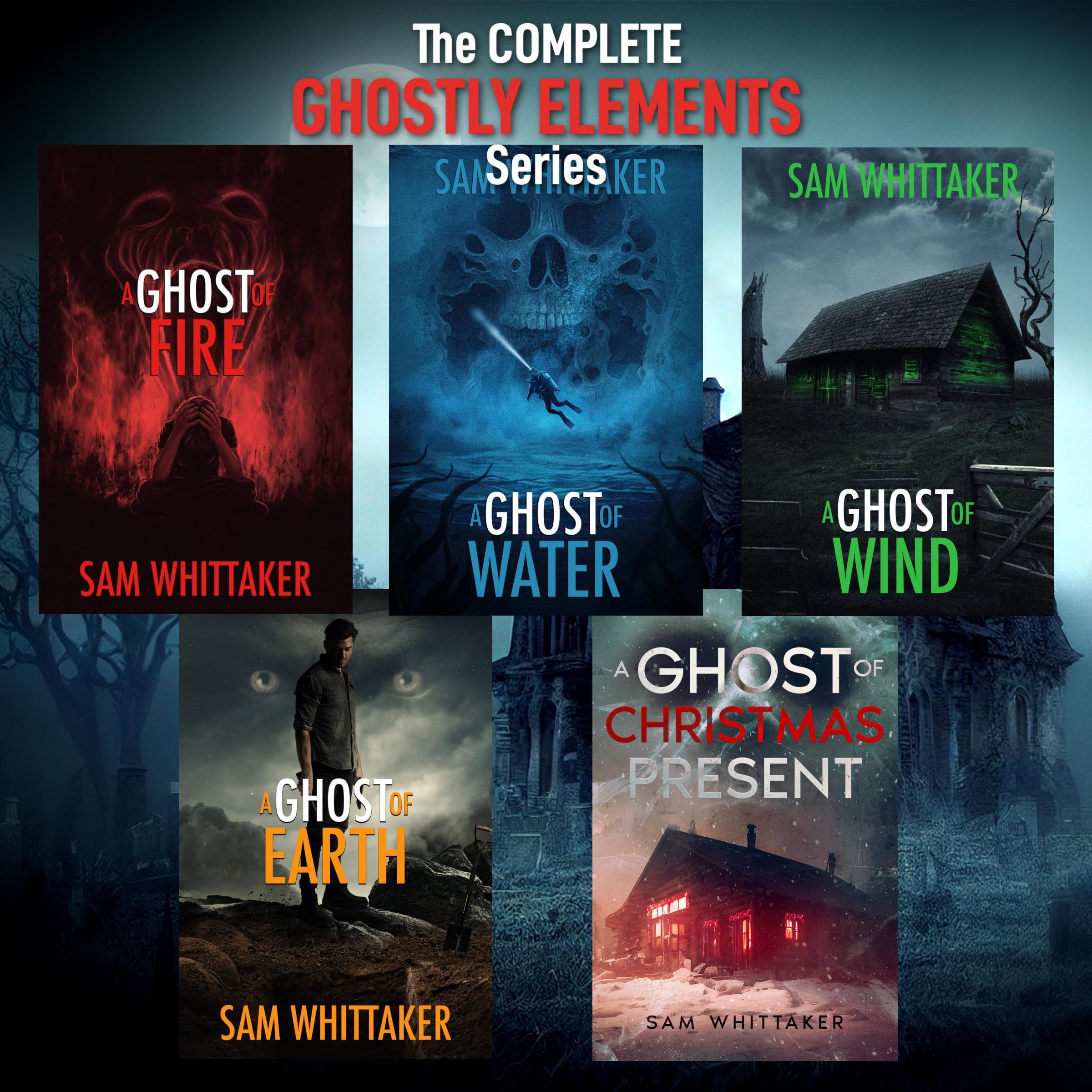Cover art for The Complete Ghostly Elements Series