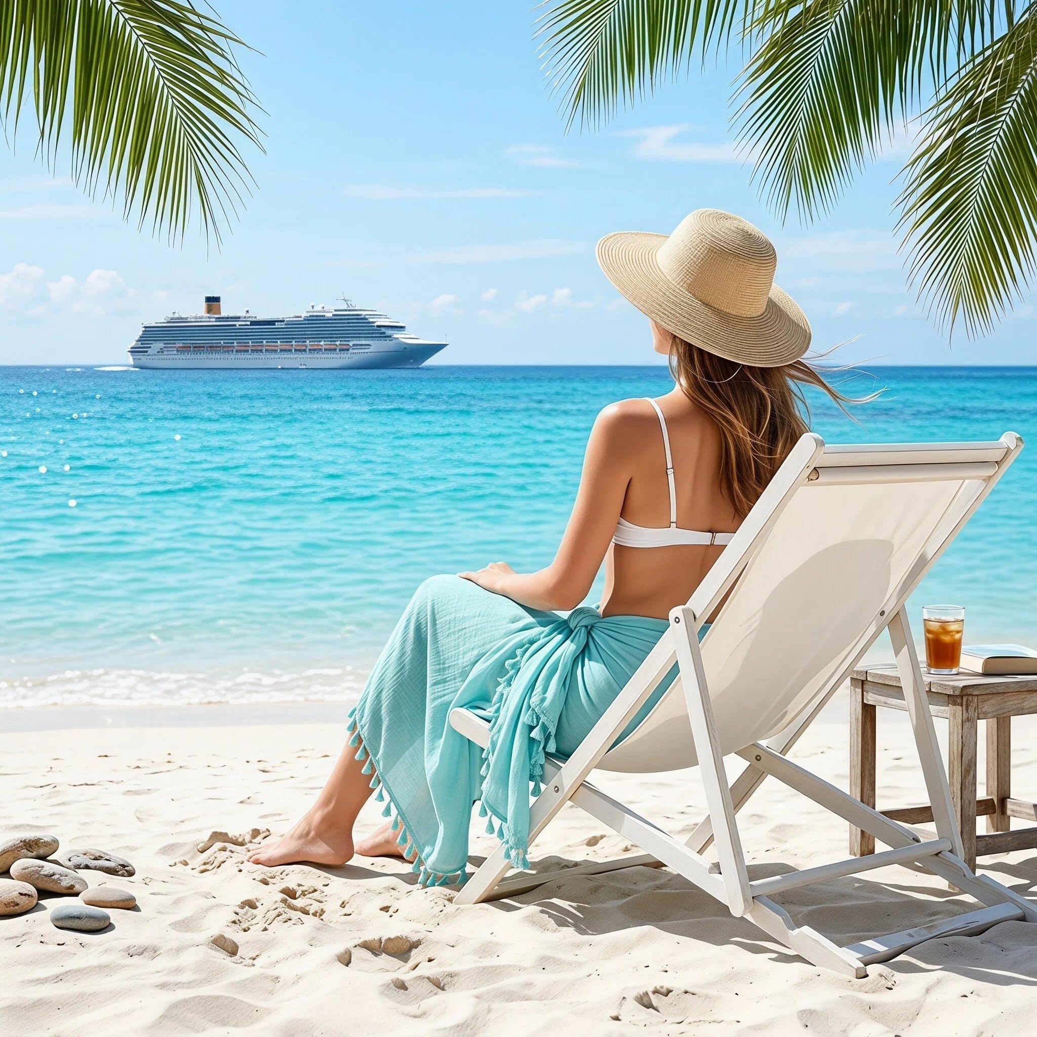 Falafoty Plażowy sarong dla kobiet stroje kąpielowe okrycie bikini, frędzle chusta sarong pareo długi przezroczysty strój kąpielowy plażowy lato seksowna spódnica owijana pływanie sarong sukienka duży
