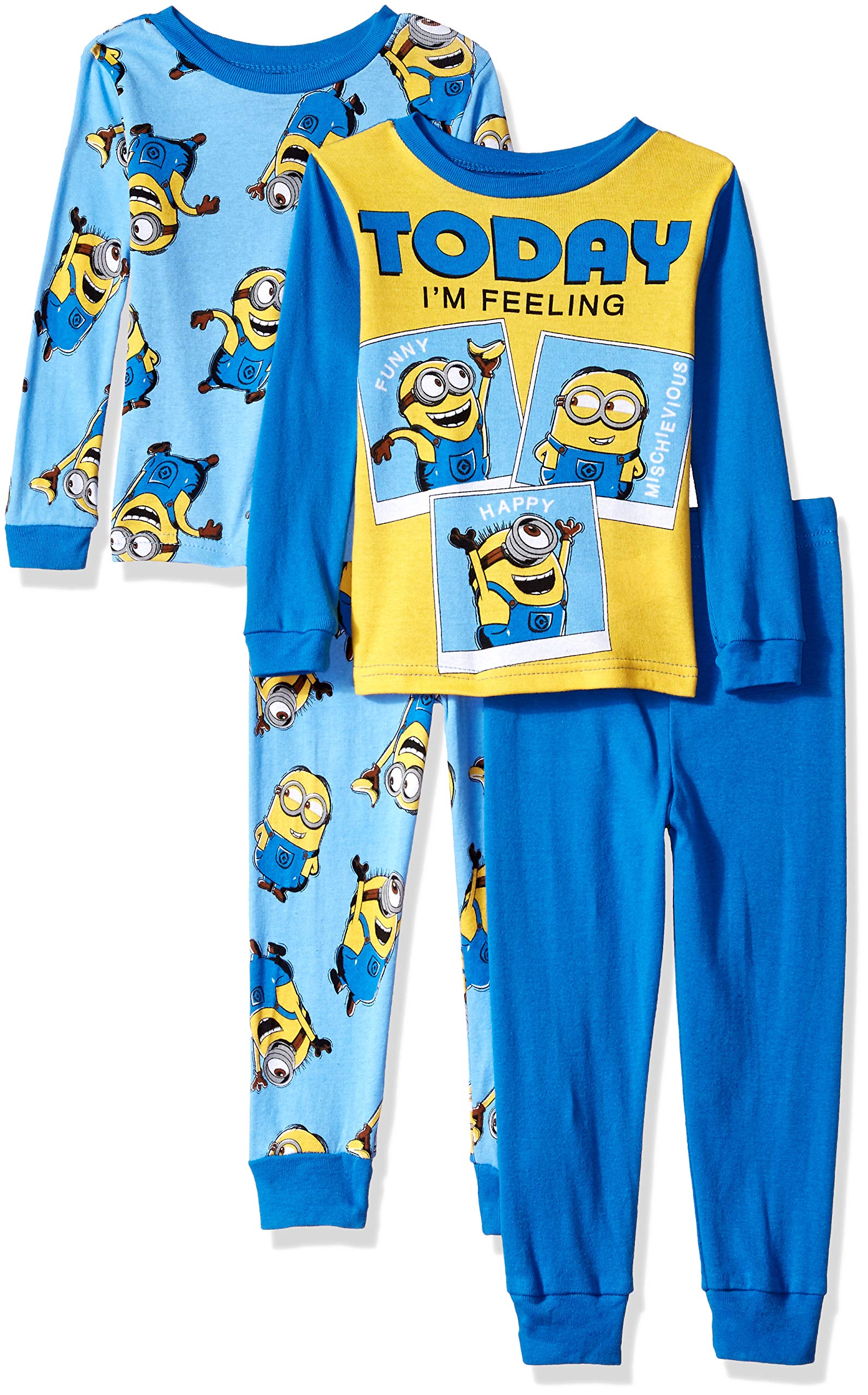 Despicable Me Boys 4 Piece Cotton Pajama Set Buy Online In Antigua And Barbuda At Antigua Desertcart Com Productid