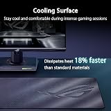 ASUS ROG Sheath II XXL Gaming Mouse Pad – 35.4” x 15.7”, Advanced Cooling Fabric, 1.5X Smoother Textile-Weave Surface, Flat-Stitched Durable Edges, Non-Slip Base - Black - 5
