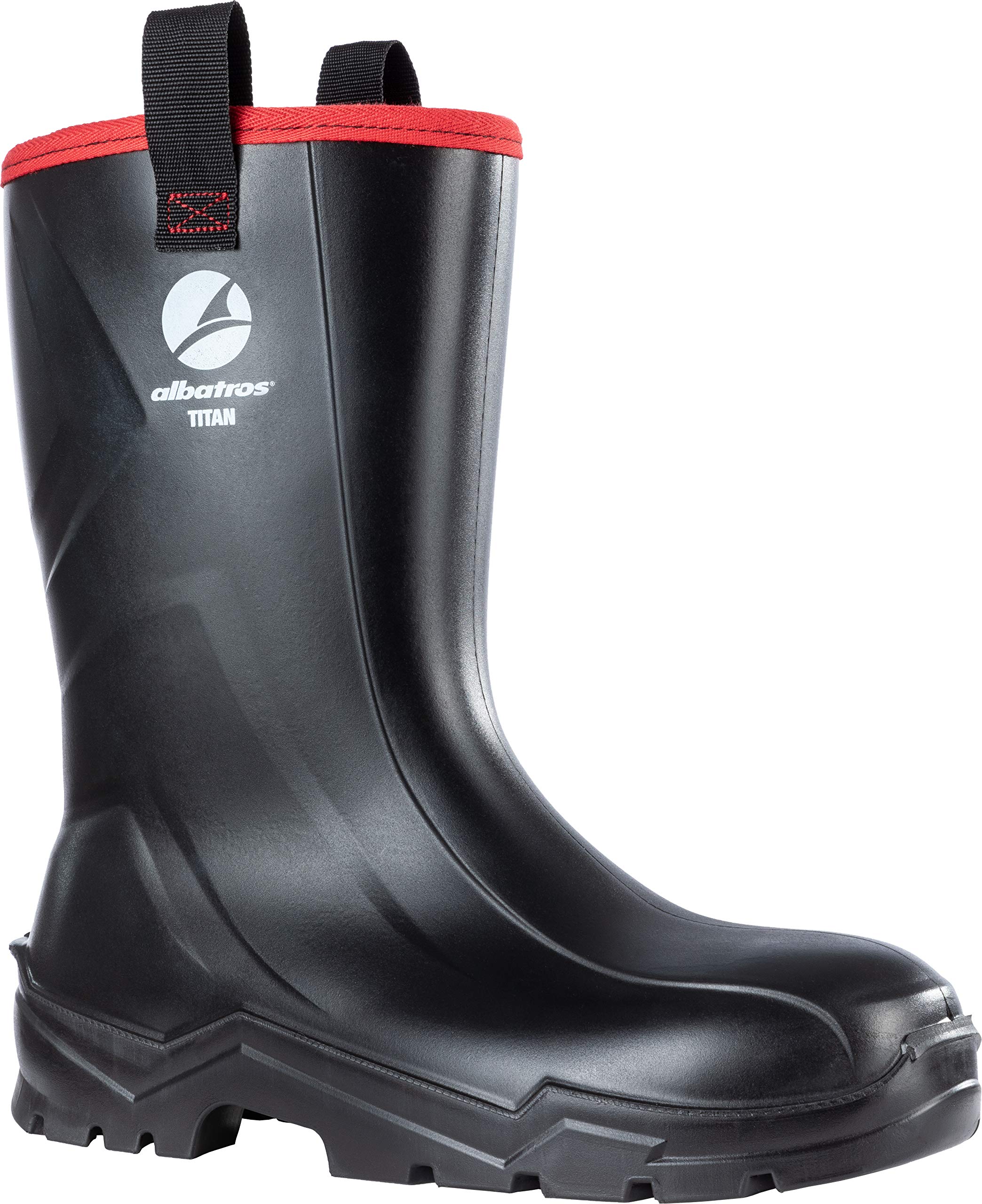 TITAN RIGGER S5 CI Botas de seguridad de poliuretano, botas de trabajo, botas de seguridad, zapatos de trabajo, S3 HRO SRC, puntera de acero, protección contra perforaciones, impermeables,