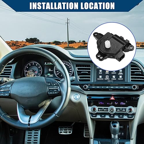 Miniatura 2 de No.971573SAA0 - Actuador de puerta de mezcla de calentador HVAC para Kia Optima Forte CadenzaFrenteAC Calentador Mezcla de Actuador de Puerta