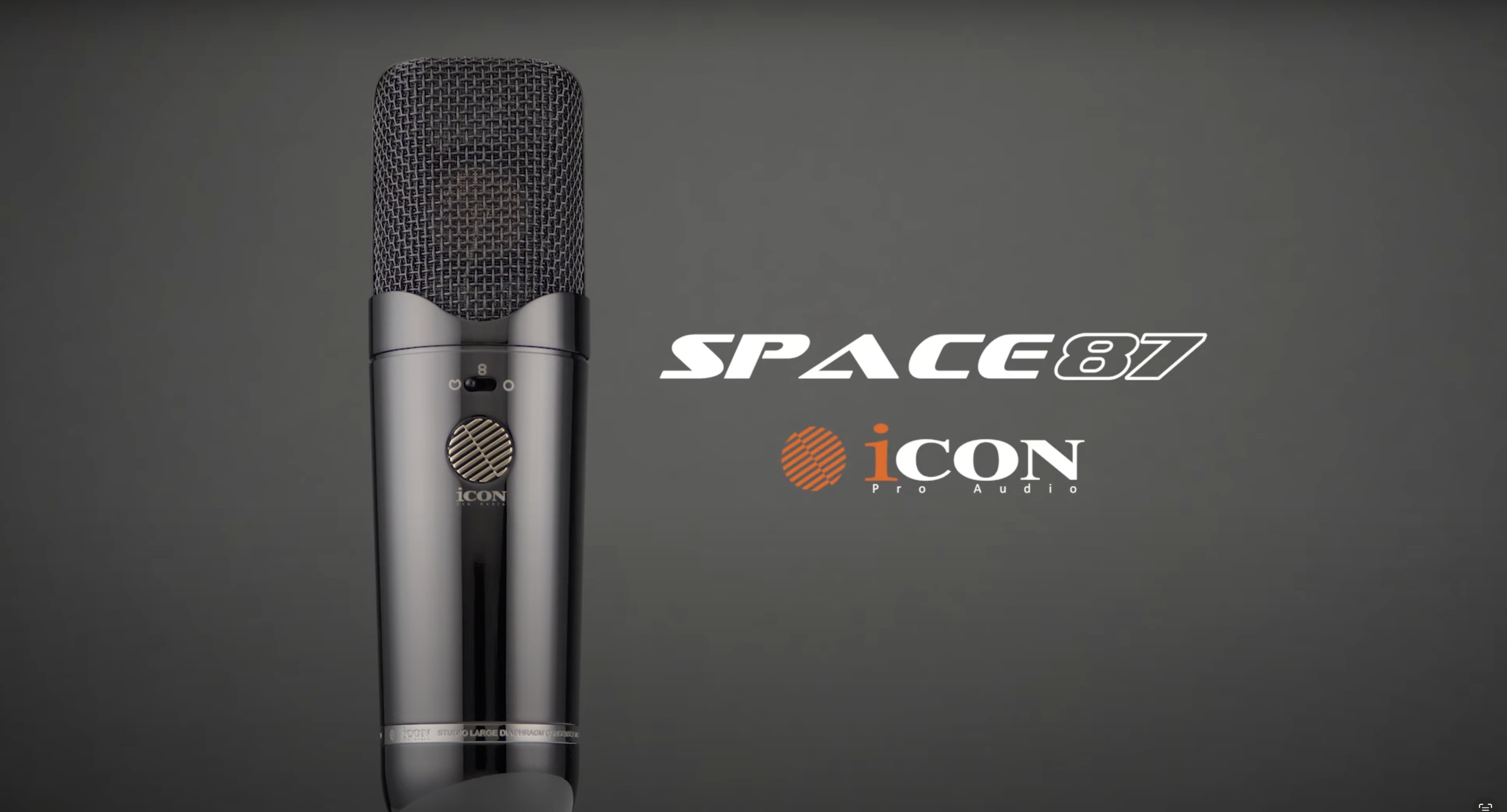 Amazon.com: iCON Pro Audio Space 87 Mic with Shock Mount - Large