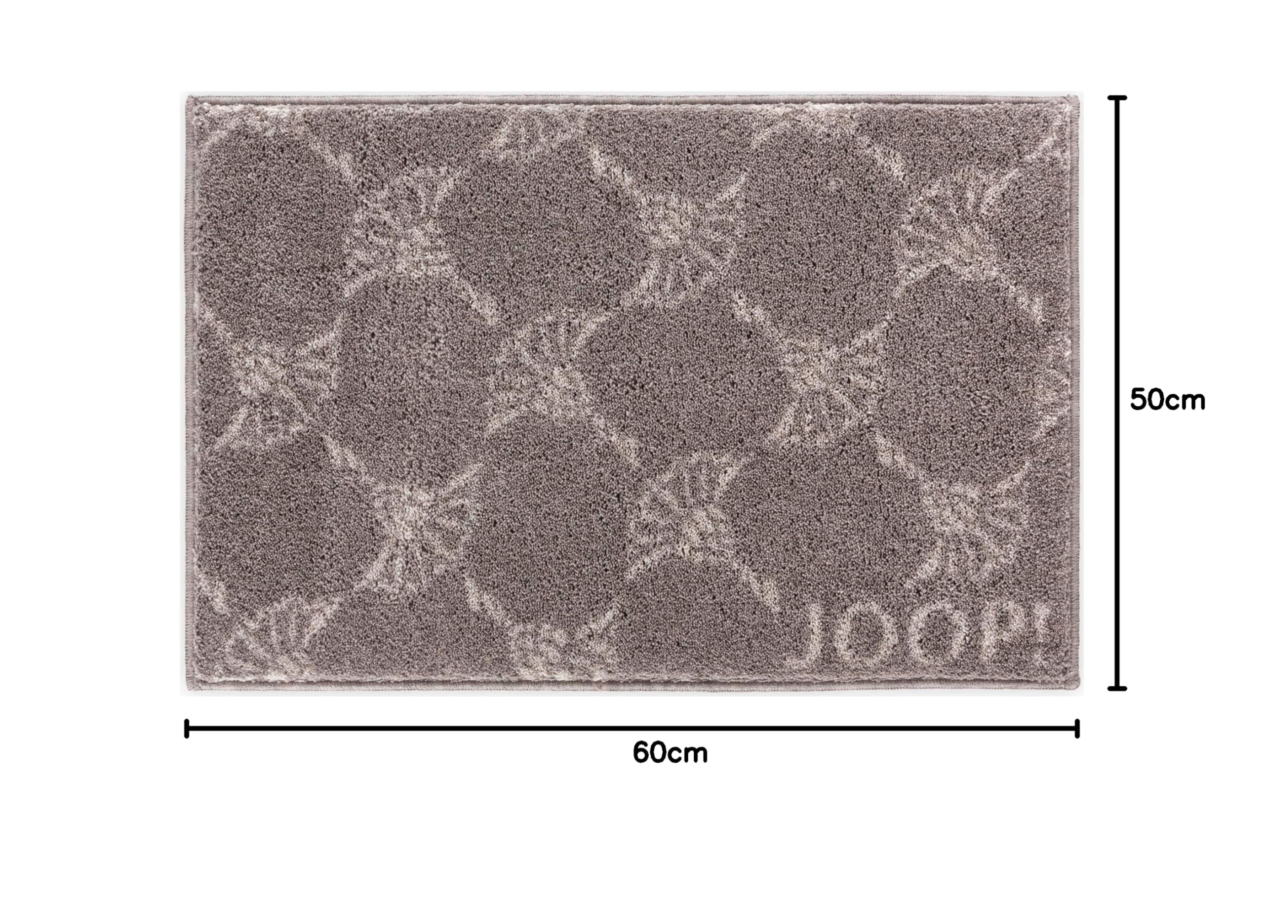 Joop! Badteppiche New Cornflower Allover 142 Graphit - 1108