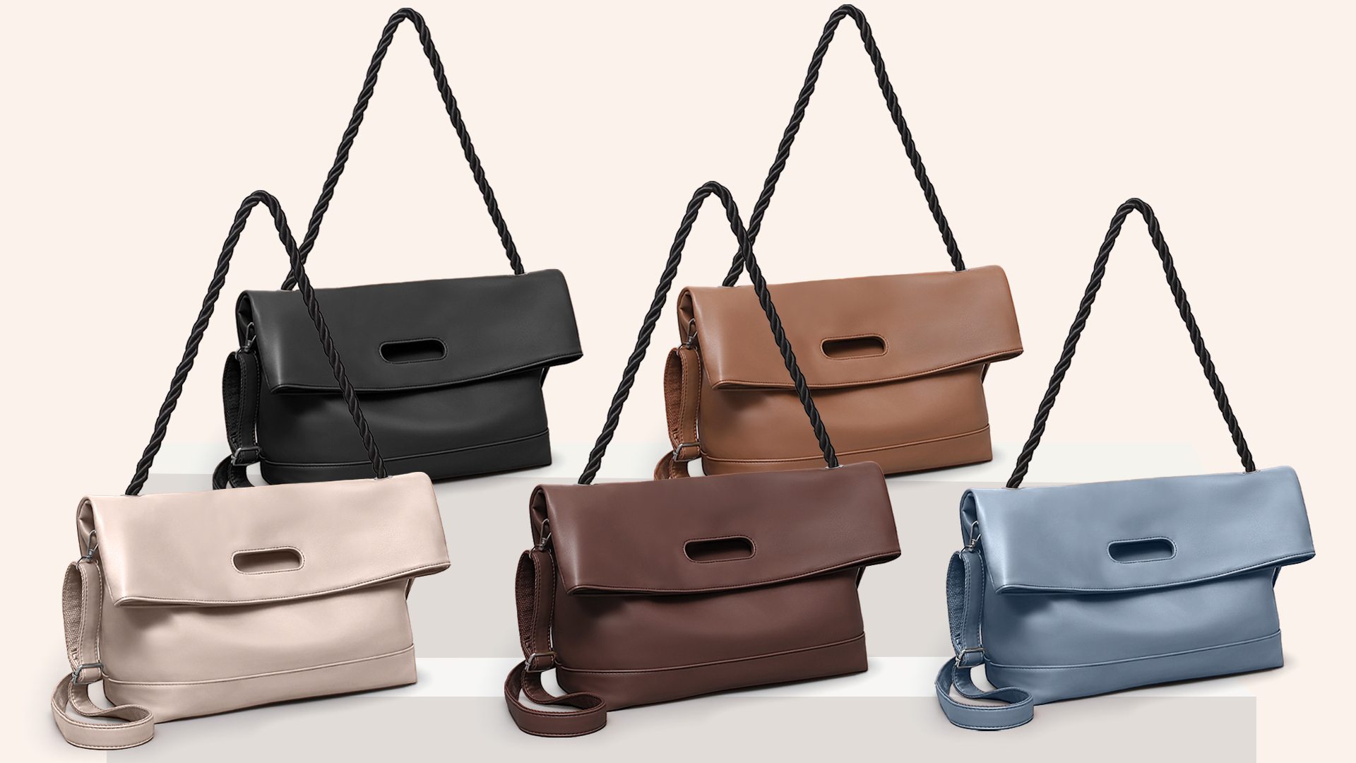 Bolso Tote Convertible Grande 3 en 1 para Mujer miniatura 6