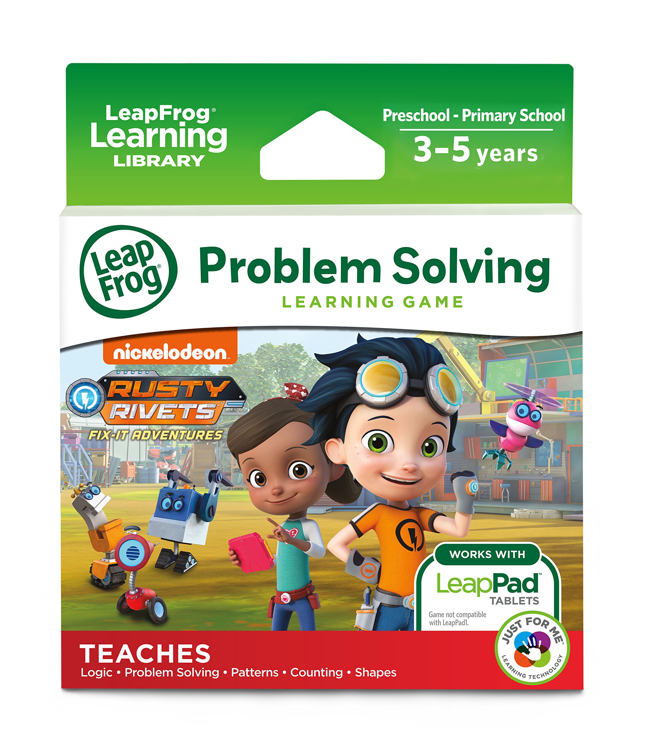 LeapFrog 490803 LeapPad Rusty Rivets Cartridge Learning Toy, Multi-Colour, One Size — image 1