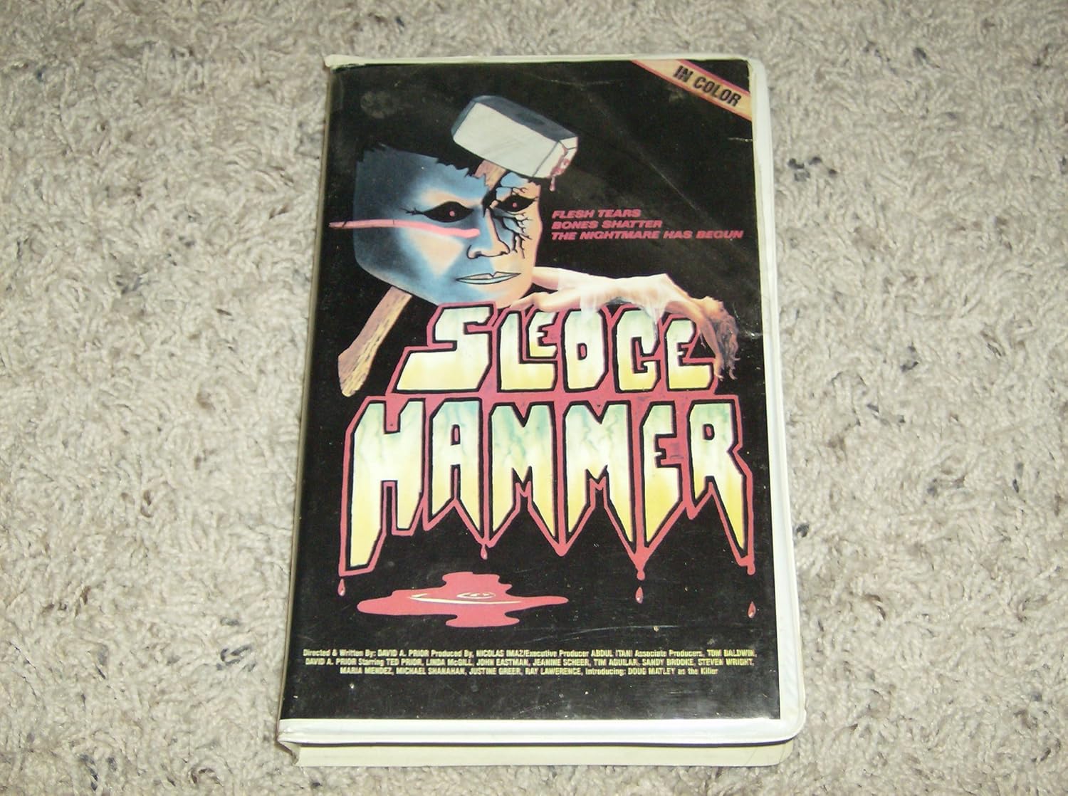 Sledgehammer VHS World Video Pictures (1983) [NTSC] Movies