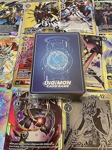 Juego de cartas Digimon TCG 50 Card Lot- Paquete de expansión