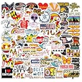 60pcs Maryland Stickers Pack, Vinyl Waterproof Decals for Water Bottle,Laptop,Phone,Skateboard,Scrapbooking,Bumper Fans for Party Supply