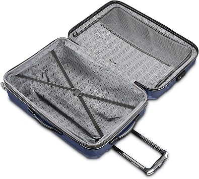Samsonite Centric 2 Hardside Expandable Luggage with Spinners | True Navy | 2PC SET (Carry-on/Medium)