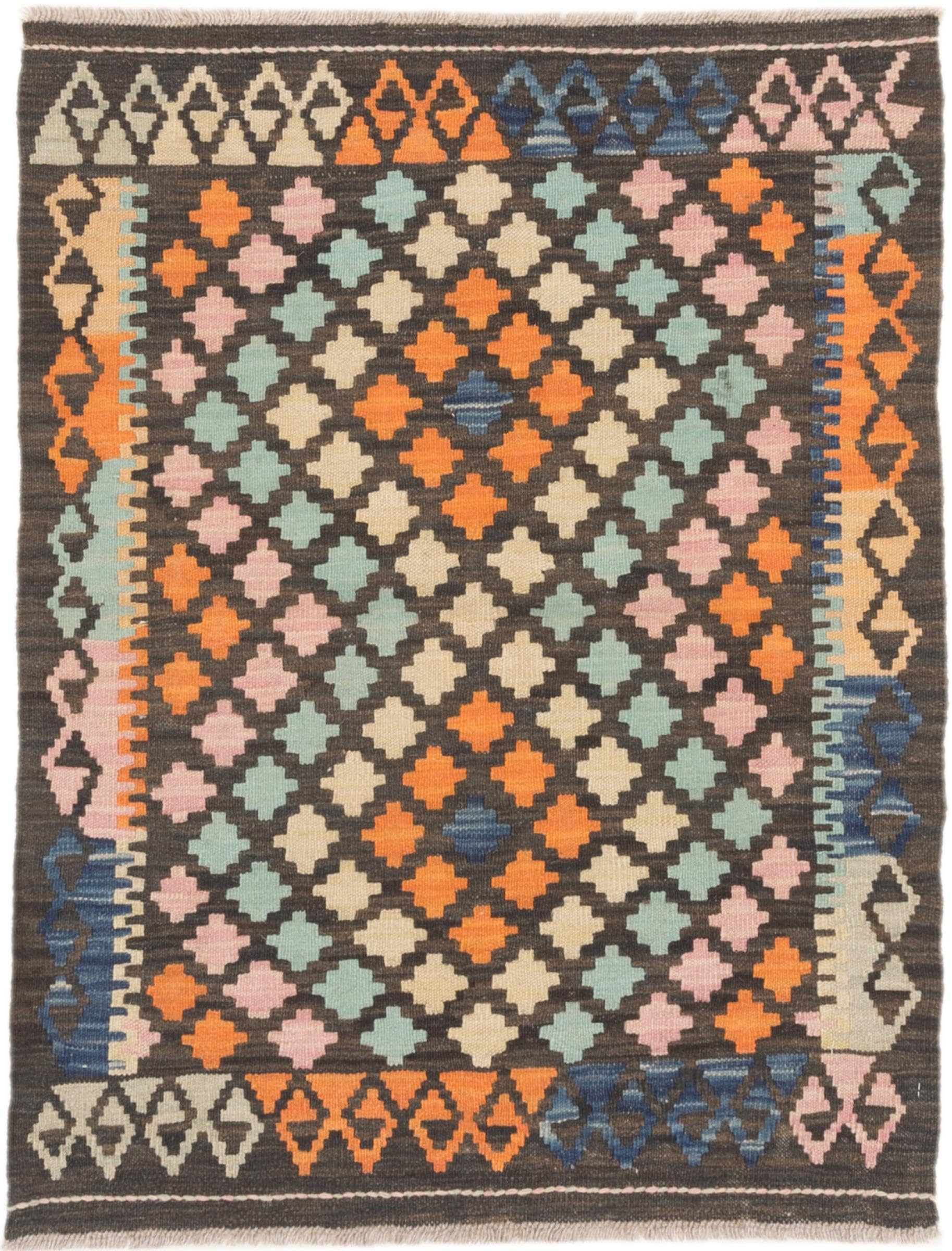 Tapis Kilim Afghan en laine pour isoler un sol froid avec élégance