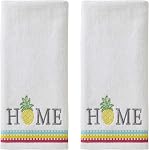 SKL Home Flips & Flops Hand Towel Set, Blue