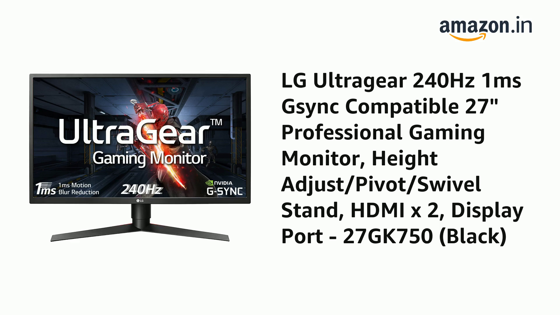 Amazon.in: LG India: Monitor