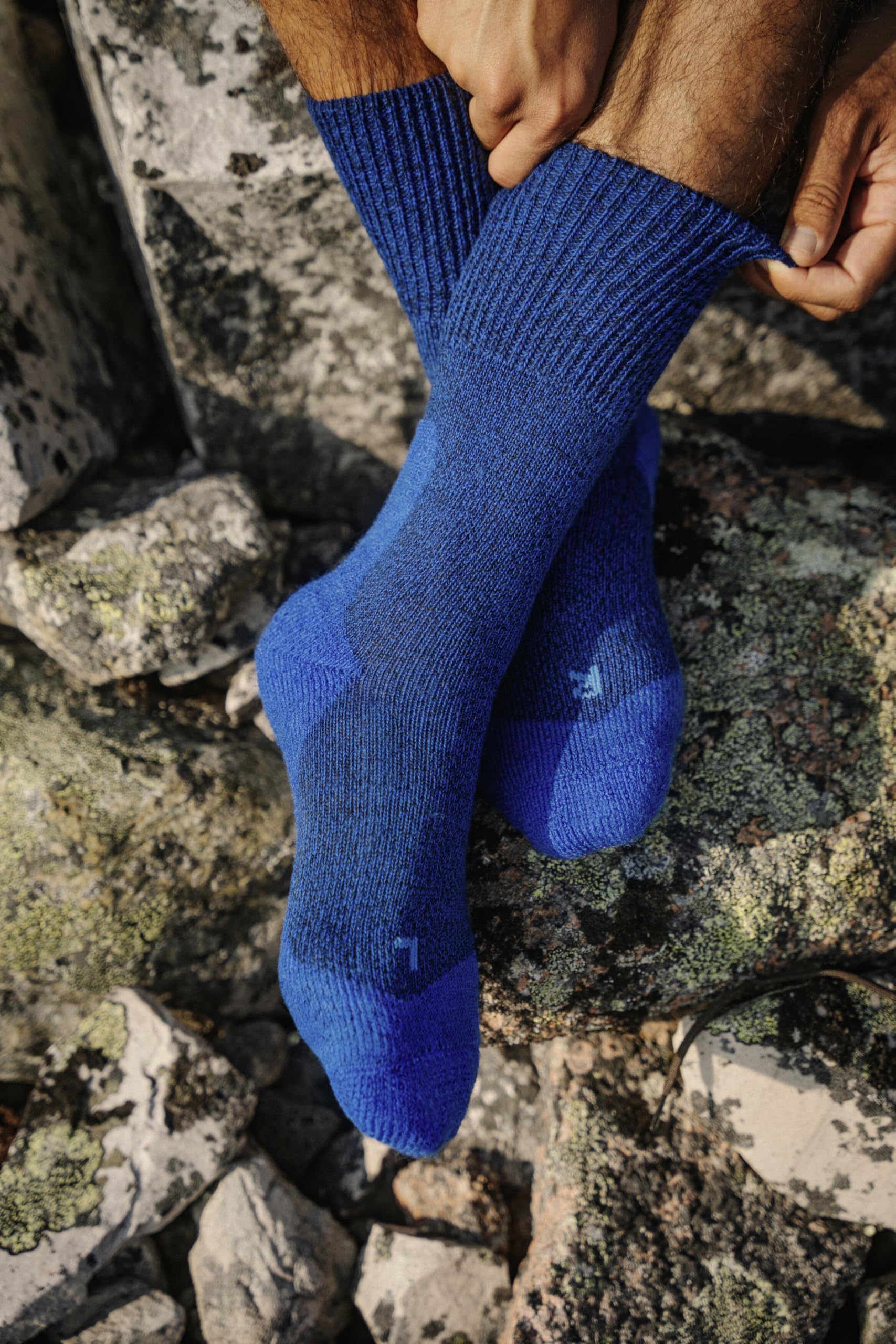 Falke Uomo TK1 Wool Calzini da Escursionismo Imbottitura Spessa Calze da Trekking Anti-vesciche Calde Termiche Traspiranti Asciugatura Rapida termoregolanti antiodore Lana Filo Funzionale 1 Paio