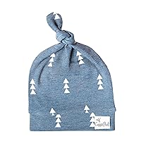 Vista 14 de Copper Pearl Gorro de bebé con nudo superior elástico suave Alta