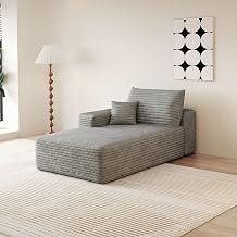 Y165-L-SLEEPER-GREY Sofa Left Sleeper Grey