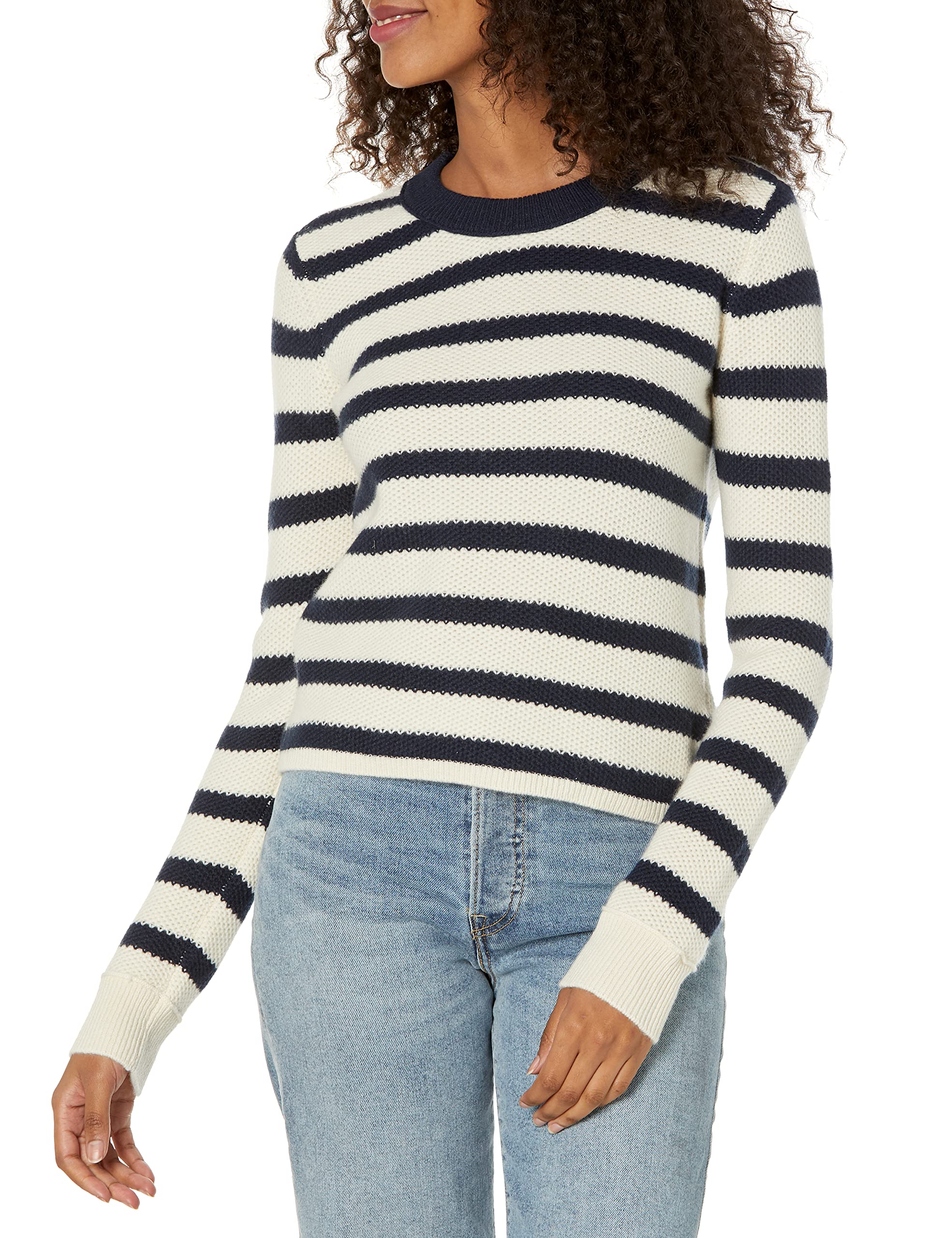 Club Monaco Women's Cash Honeycomb Crew