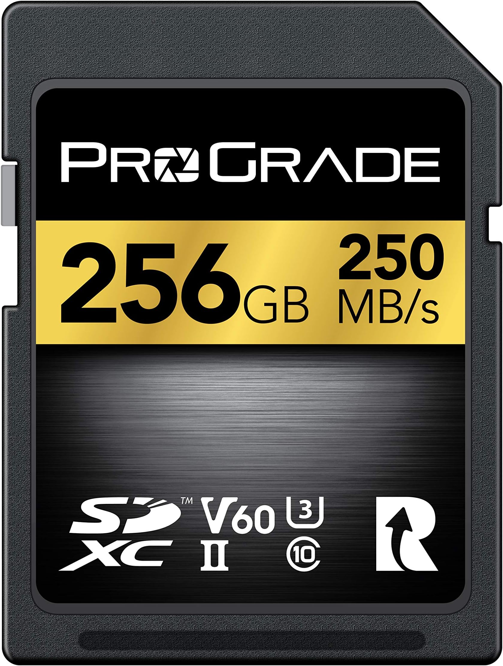 – SD Card V60 (256GB) -Up to 130MB/s Write Speed and 250MB/s Read Speed | for Professional Vloggers, Filmmakers, Photographers & Content Curators - Update Firmware Included - by ProGrade Digital