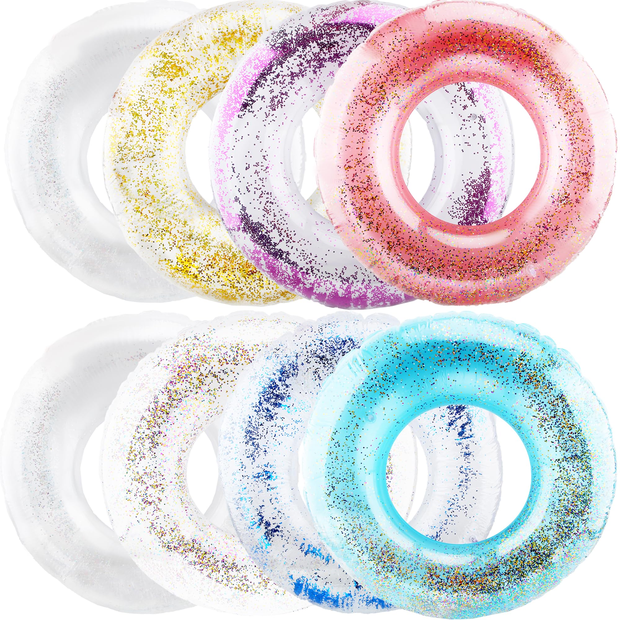 Sosoport Anillos De Natación Para Adultos Anillo De Natación Inflable Tubo De Anillo De Natación Flotador De Natación Para Piscina Accesorios Exterior De Polivinilo Anillo Inflable