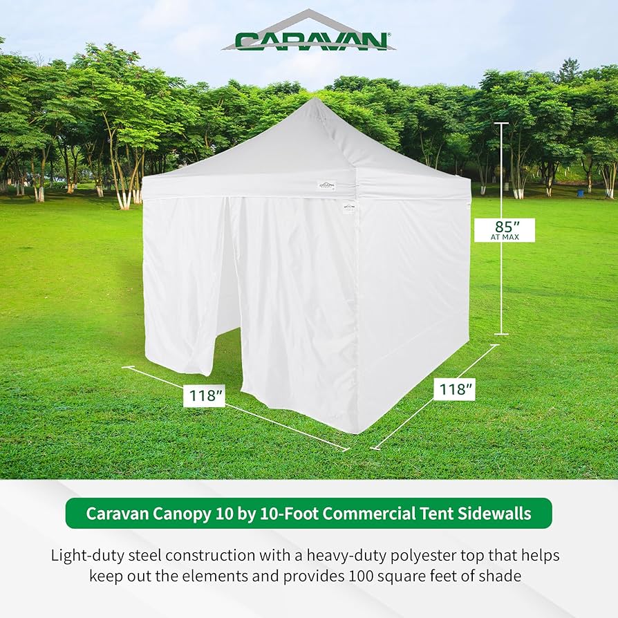 テント Pop N Work GS6411A Pop Up Ground Tent, 6' X 4' w/ Slit Door