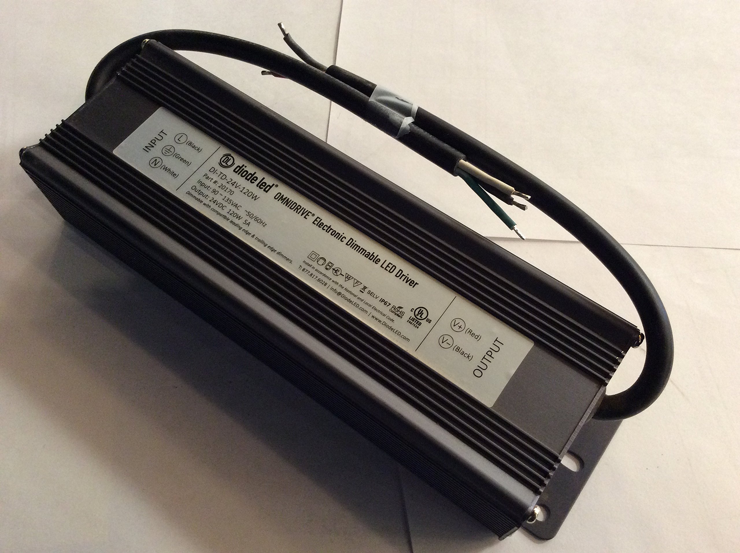 Diode LED DI-TD-24V-120W 24V DC OMNIDRIVE 120W Electronic Dimmable LED Driver