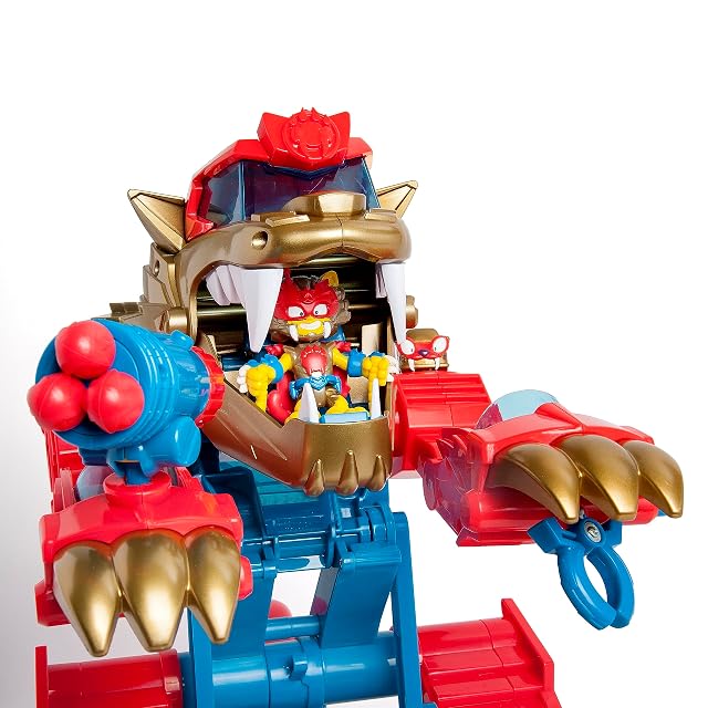 Foto 3 de 7 de SUPERTHINGS Wild Tigerbot - Robot Tigre transformable. El Robot se transforma en un vehículo. Incluye 1 Wild…