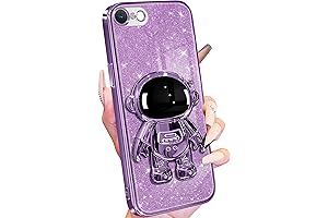 Buleens iPhone Space Phone Case - Astronaut, Spaceman Stand Case for iPhone...