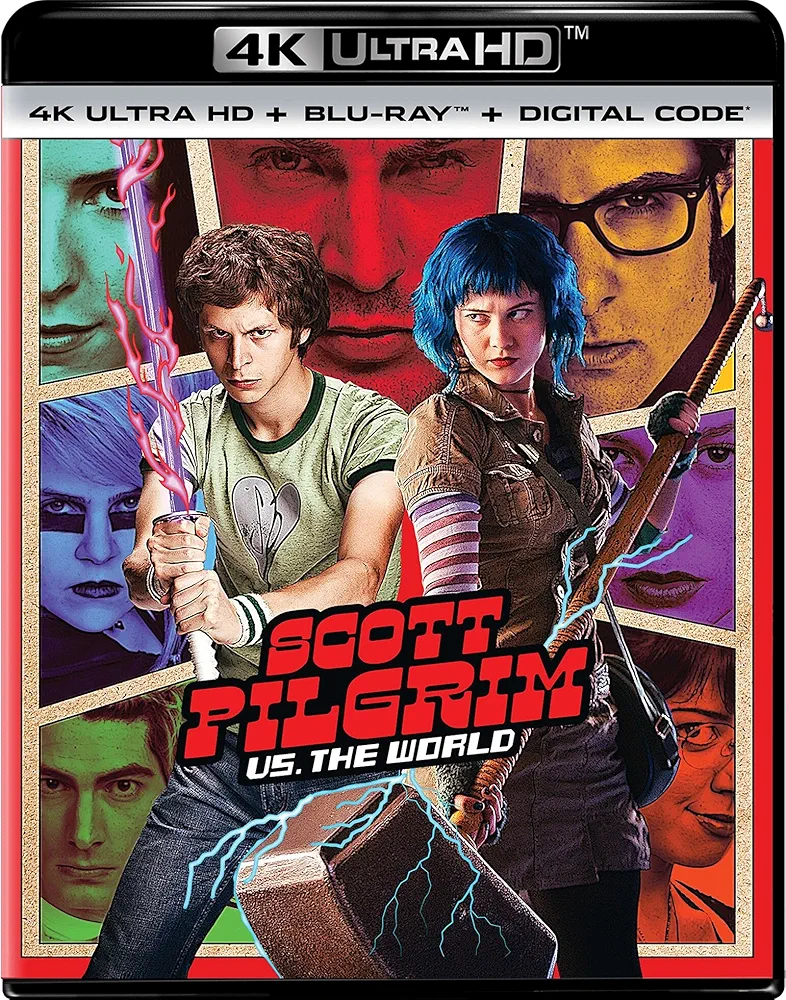 Amazon.com: Scott Pilgrim vs. The World - 4K Ultra HD + Blu-ray + Digital [4K  UHD] : Michael Cera, Mary Elizabeth Winstead, Kieran Culkin, Chris Evans,  Anna Kendrick, Brandon Routh, Brie Larson,
