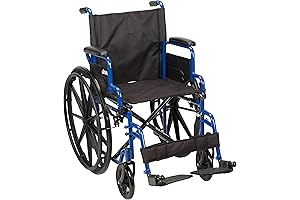 Drive Medical Blue Streak Wheelchair: Empowering Mobility!