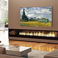 Vista 21 de Hisense Serie S7N CanvasTV de 55 pulgadas QLED 4K Dolby Vision HDR Google Smart TV (55S7N) - 144Hz, modo artístico, panel antirreflejos, pantalla