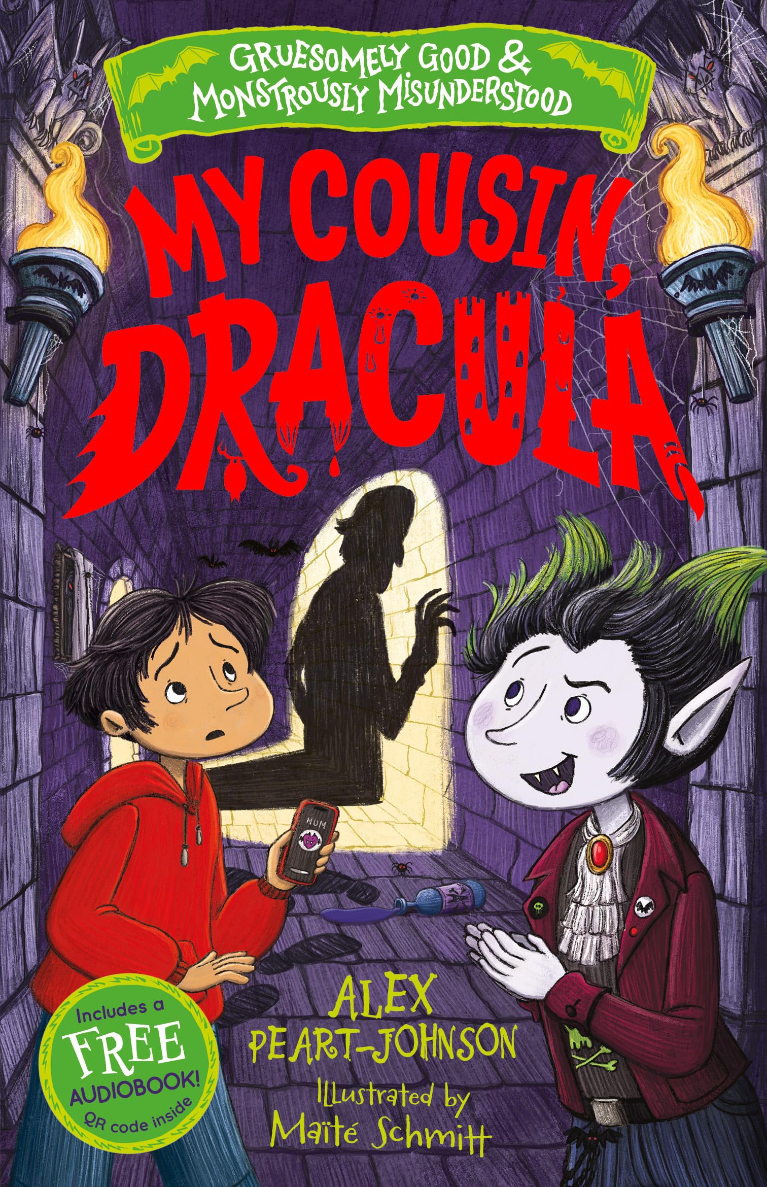 My Cousin, Dracula (Gruesomely Good and Monstrously Misunderstood) - A spooky retelling of Dracula, perfect for young readers aged 7-9!