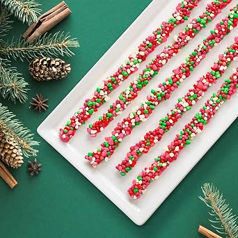 Nerds Holiday Ropes Candy, Individually Wrapped, 0.92 oz, 24 Ct