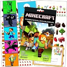 Minecraft Sticker Activity Set with Reward Stickers, and More