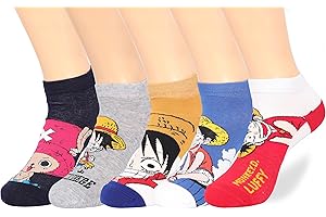 Anime Ankle Socks 5 Pairs: Cozy Cushion for Feet's Epic Adventure