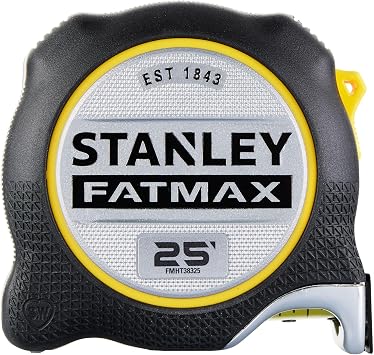 STANLEY FATMAX Tape Measure 25 Ft x 1-1/4 in. Premium Tape FMHT38325S